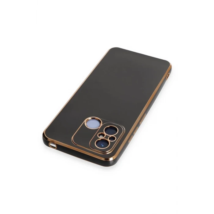 Newface Xiaomi Redmi 12C Kılıf Volet Silikon - Siyah