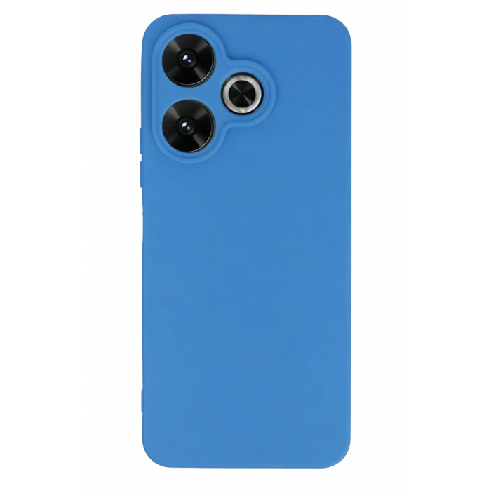 Newface Xiaomi Redmi 13 4G Kılıf First Silikon - Mavi