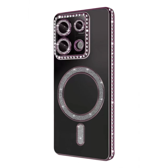 Newface Xiaomi Redmi 13C Joke Simli Magneticsafe Kılıf - Pembe
