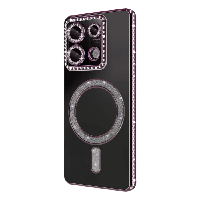 Newface Xiaomi Redmi 13C Joke Simli Magneticsafe Kılıf - Pembe