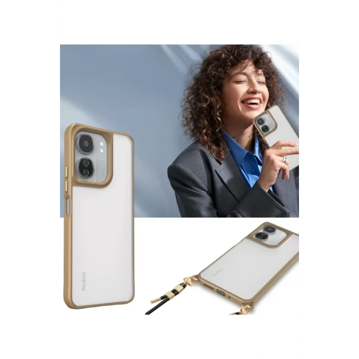 Newface Xiaomi Redmi 13C Kılıf Penta Silikon Kılıf - Şeffaf