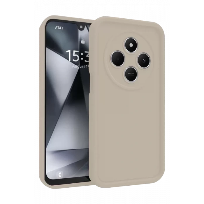 Newface Xiaomi Redmi 14C Kılıf Viera Silikon - Krem