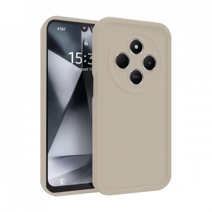 Newface Xiaomi Redmi 14C Kılıf Viera Silikon - Krem