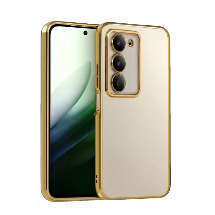 Newface Xiaomi Redmi 15 4G Razer Lensli Silikon - Gold
