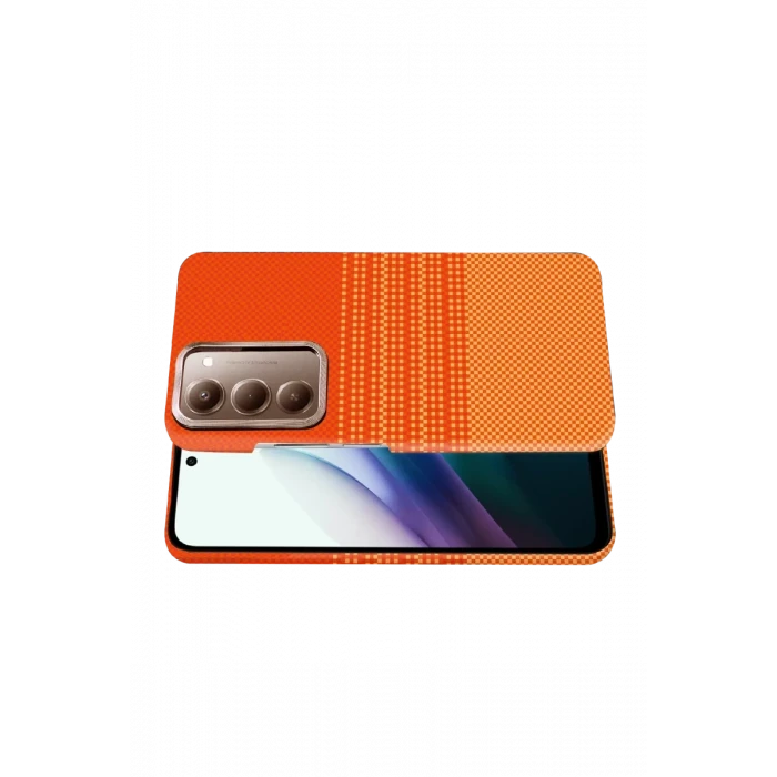 Newface Xiaomi Redmi 15 4G Vega Magsafe Kapak - Turuncu