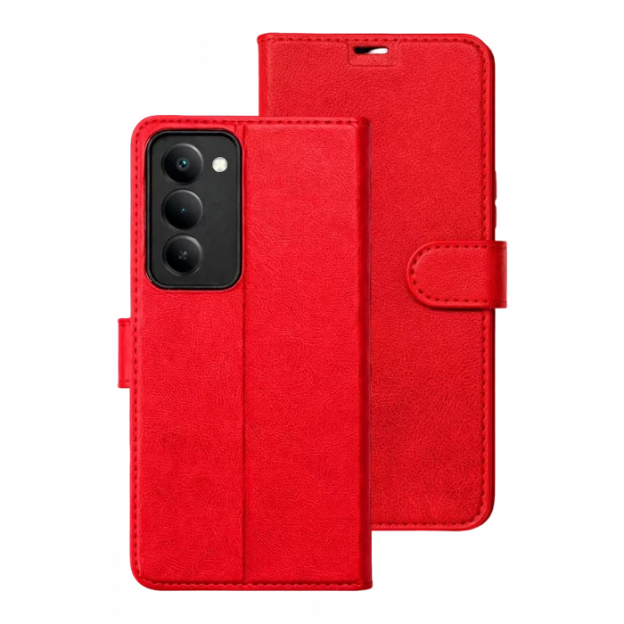 Newface Xiaomi Redmi 15 5G Trend S Plus Kapaklı Kılıf - Kırmızı