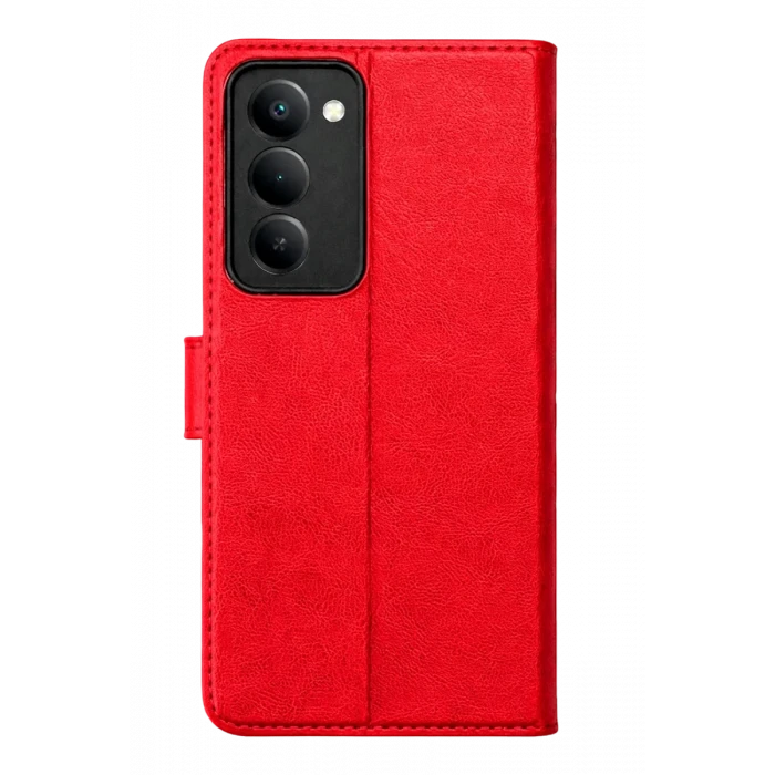 Newface Xiaomi Redmi 15 5G Trend S Plus Kapaklı Kılıf - Kırmızı