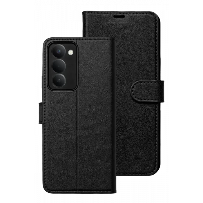 Newface Xiaomi Redmi 15 5G Trend S Plus Kapaklı Kılıf - Siyah