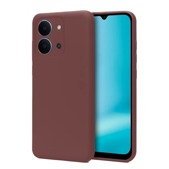 Newface Xiaomi Redmi 15C 4G First Silikon - Bordo