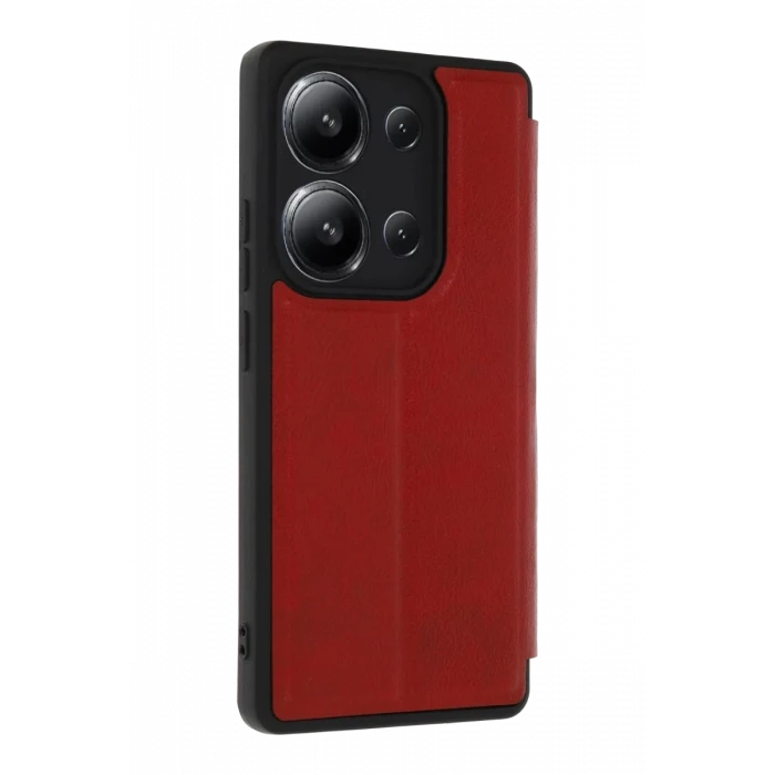Newface Xiaomi Redmi 15C 4G Flip Cover - Kırmızı