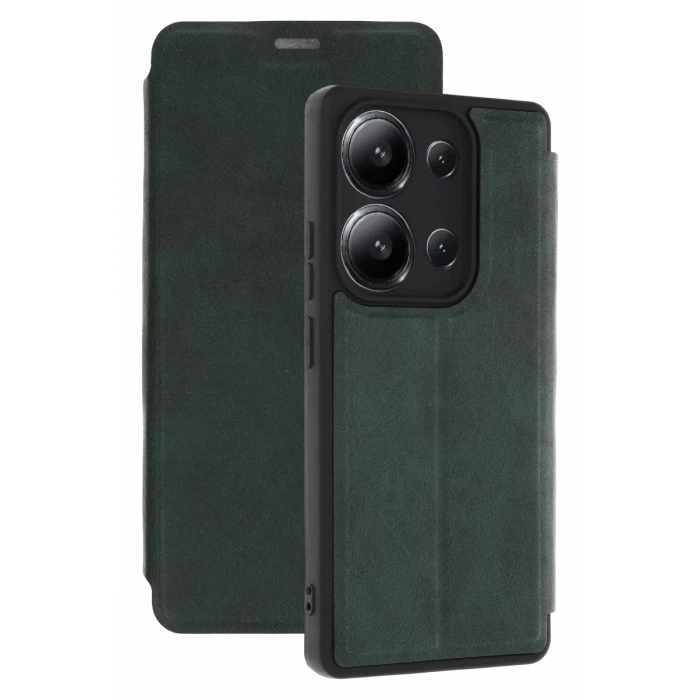 Newface Xiaomi Redmi 15C 4G Flip Cover - Yeşil