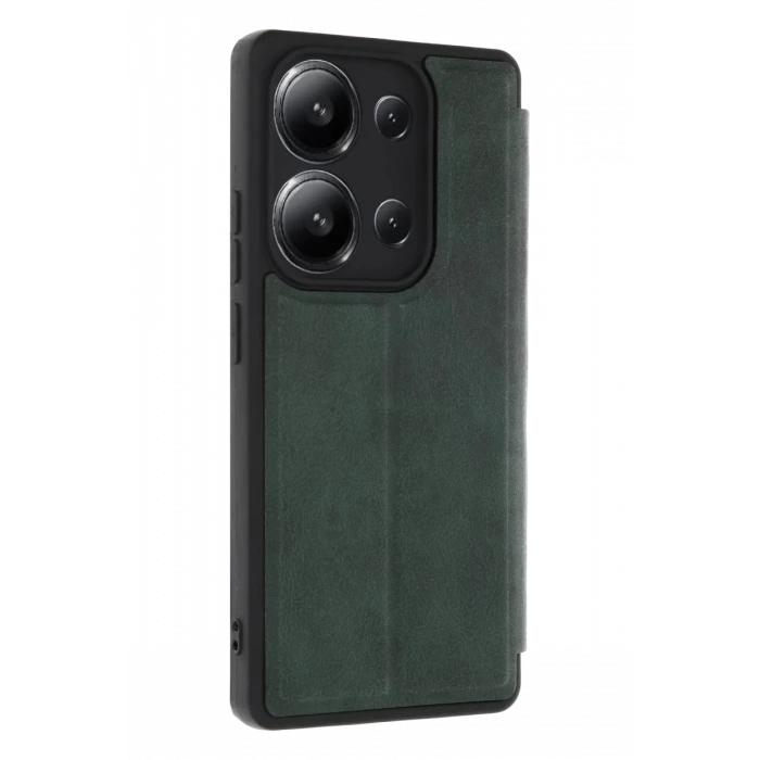 Newface Xiaomi Redmi 15C 4G Flip Cover - Yeşil