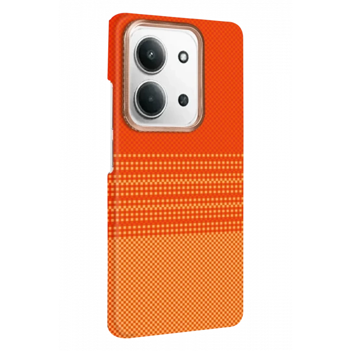 Newface Xiaomi Redmi 15C 4G Vega Magsafe Kapak - Turuncu