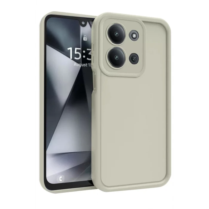 Newface Xiaomi Redmi 15C 4G Viera Silikon - Krem