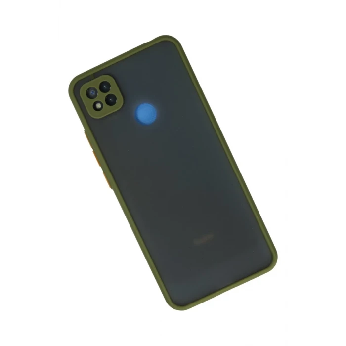 Newface Xiaomi Redmi 9C Kılıf Montreal Silikon Kapak - Açık Yeşil