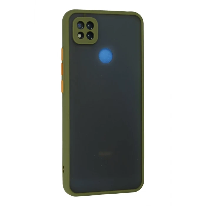 Newface Xiaomi Redmi 9C Kılıf Montreal Silikon Kapak - Açık Yeşil