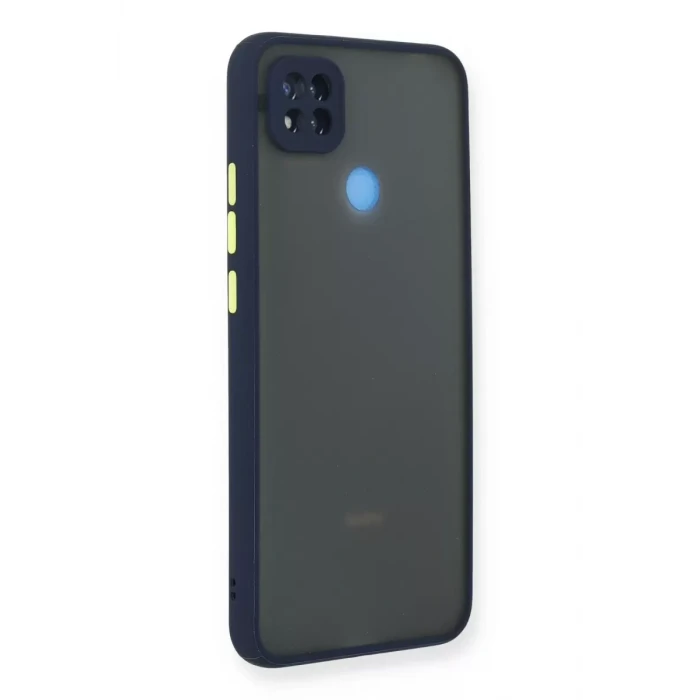 Newface Xiaomi Redmi 9C Kılıf Montreal Silikon Kapak - Lacivert
