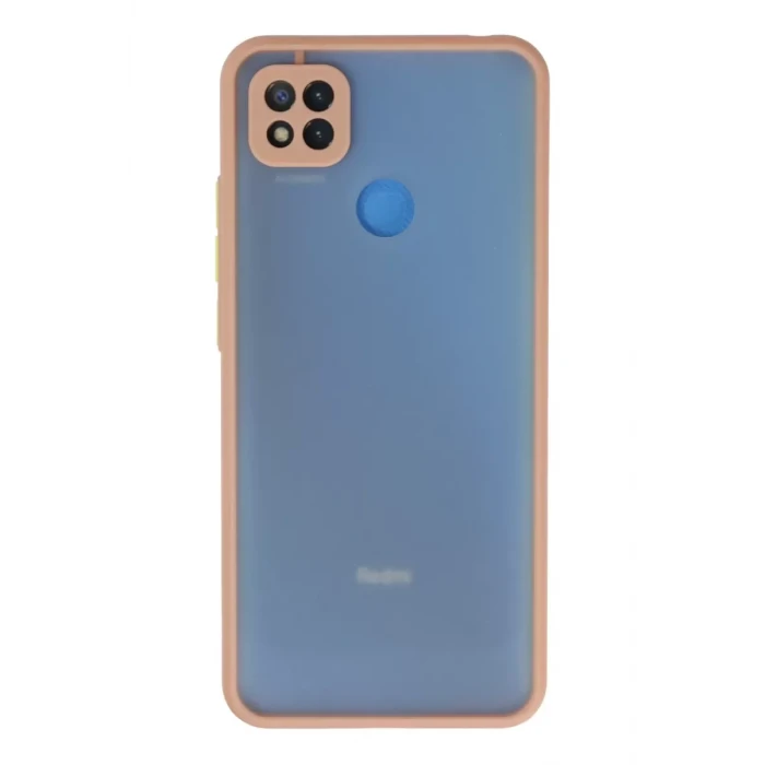 Newface Xiaomi Redmi 9C Kılıf Montreal Silikon Kapak - Pembe