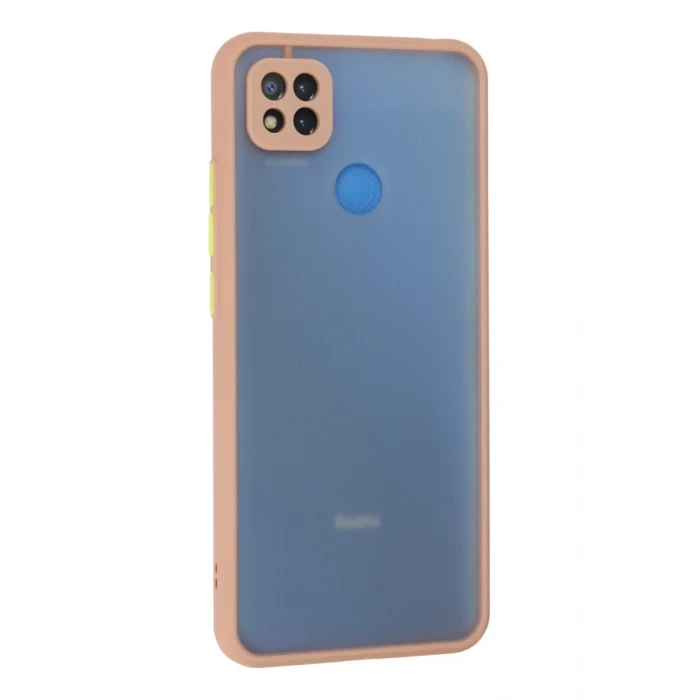 Newface Xiaomi Redmi 9C Kılıf Montreal Silikon Kapak - Pembe