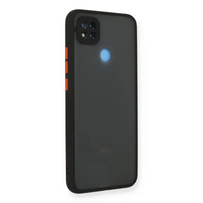 Newface Xiaomi Redmi 9C Kılıf Montreal Silikon Kapak - Siyah