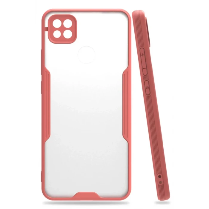 Newface Xiaomi Redmi 9C Kılıf Platin Silikon - Pembe