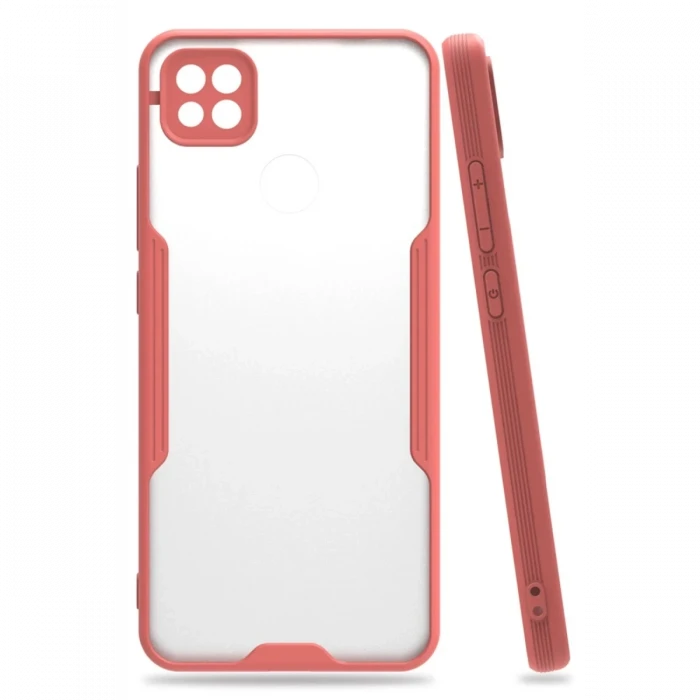 Newface Xiaomi Redmi 9C Kılıf Platin Silikon - Pembe