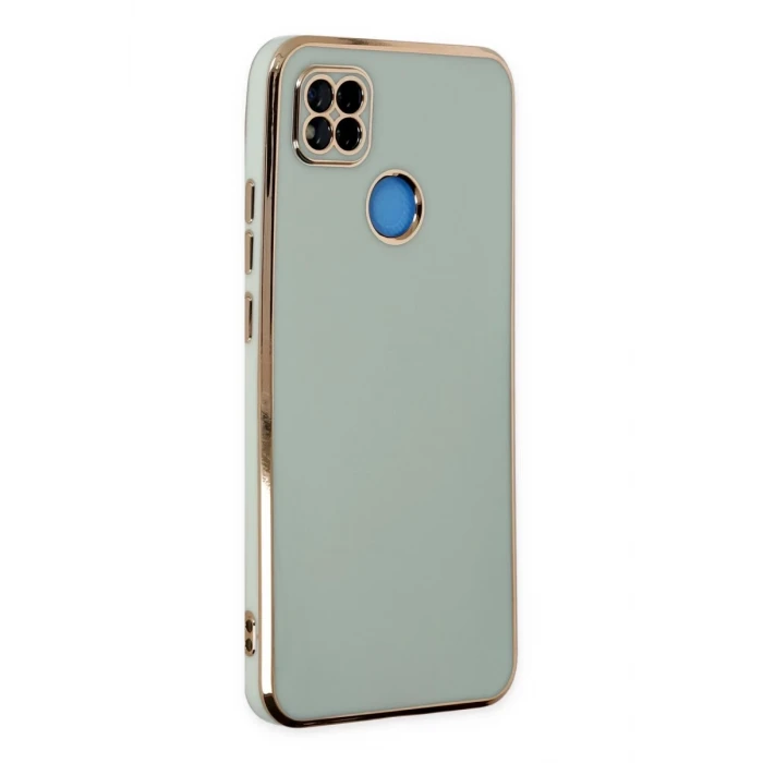 Newface Xiaomi Redmi 9C Kılıf Volet Silikon - Açık Yeşil