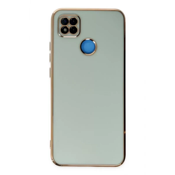 Newface Xiaomi Redmi 9C Kılıf Volet Silikon - Açık Yeşil