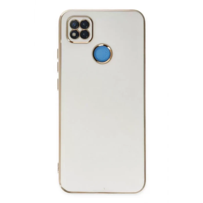 Newface Xiaomi Redmi 9C Kılıf Volet Silikon - Beyaz