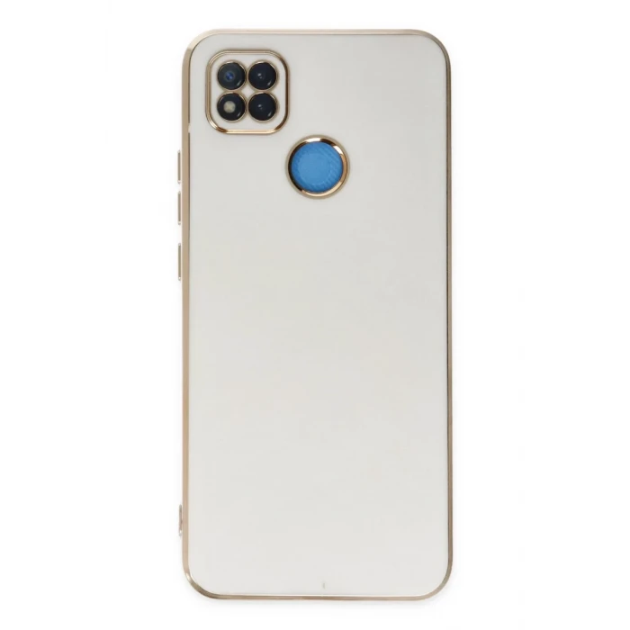 Newface Xiaomi Redmi 9C Kılıf Volet Silikon - Beyaz