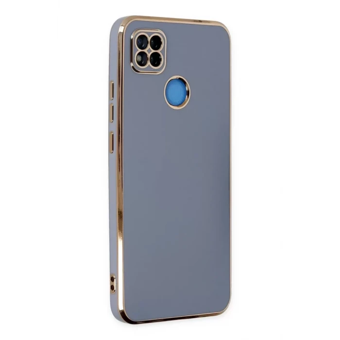 Newface Xiaomi Redmi 9C Kılıf Volet Silikon - Mavi
