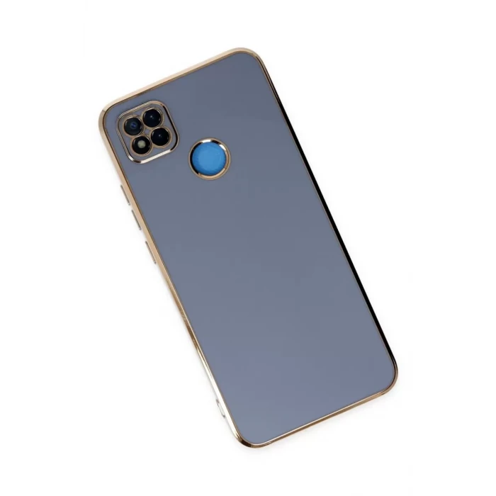 Newface Xiaomi Redmi 9C Kılıf Volet Silikon - Mavi