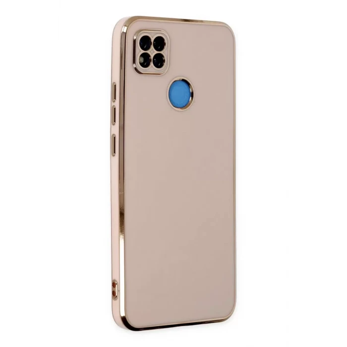 Newface Xiaomi Redmi 9C Kılıf Volet Silikon - Pembe