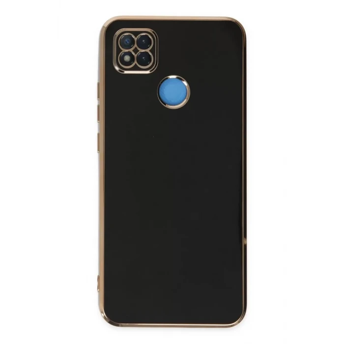 Newface Xiaomi Redmi 9C Kılıf Volet Silikon - Siyah