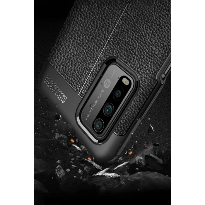 Newface Xiaomi Redmi 9T Kılıf Auto Focus Kapak - Lacivert