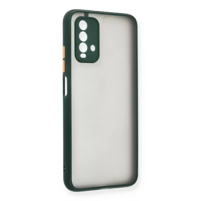 Newface Xiaomi Redmi 9T Kılıf Montreal Silikon Kapak - Yeşil