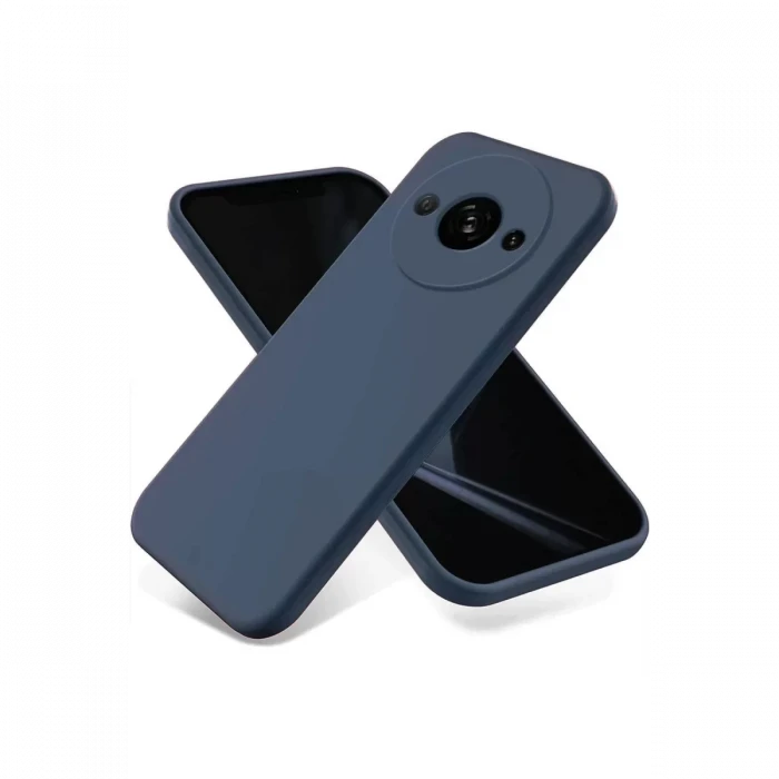 Newface Xiaomi Redmi A3 4G Kılıf First Silikon - Lacivert