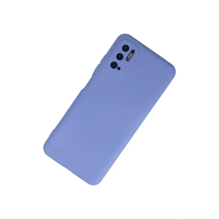Newface Xiaomi Redmi Note 10 5G Kılıf Nano içi Kadife Silikon - Lila