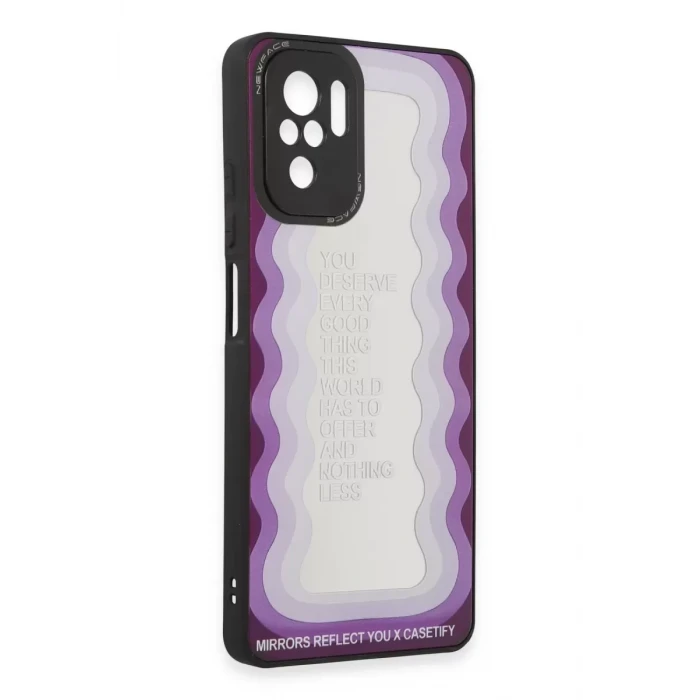 Newface Xiaomi Redmi Note 10 Kılıf Mirror Desenli Kapak - Mirror - 5
