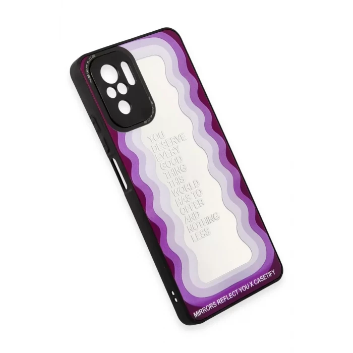 Newface Xiaomi Redmi Note 10 Kılıf Mirror Desenli Kapak - Mirror - 5