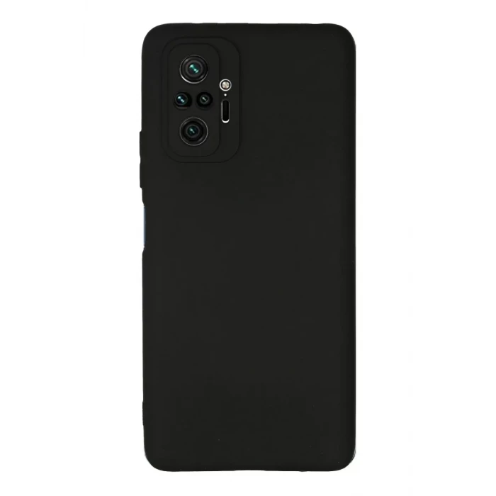 Newface Xiaomi Redmi Note 10 Pro Kılıf First Silikon - Siyah