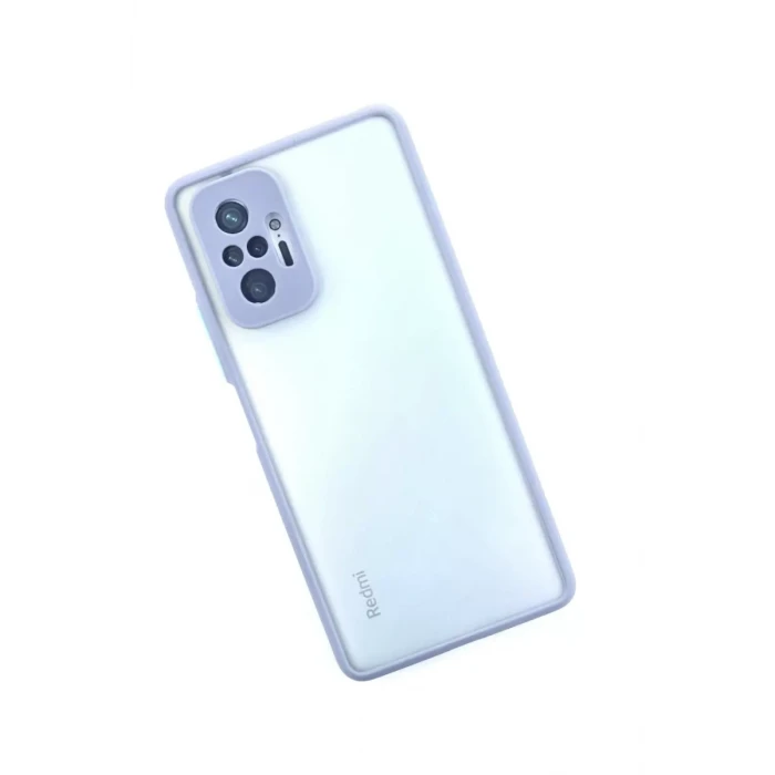 Newface Xiaomi Redmi Note 10 Pro Kılıf Montreal Silikon Kapak - Gri