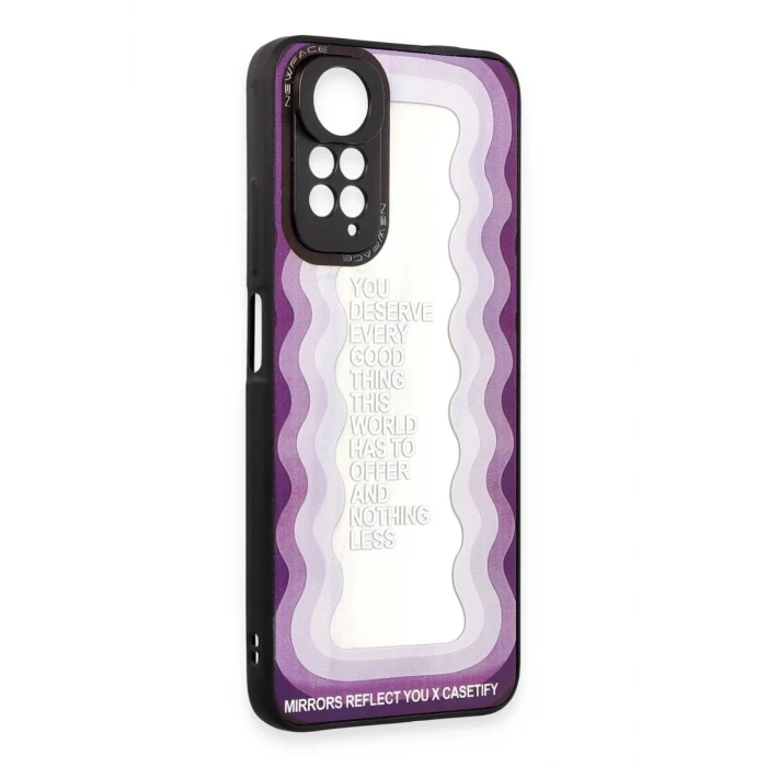 Newface Xiaomi Redmi Note 11 Kılıf Mirror Desenli Kapak - Mirror - 5