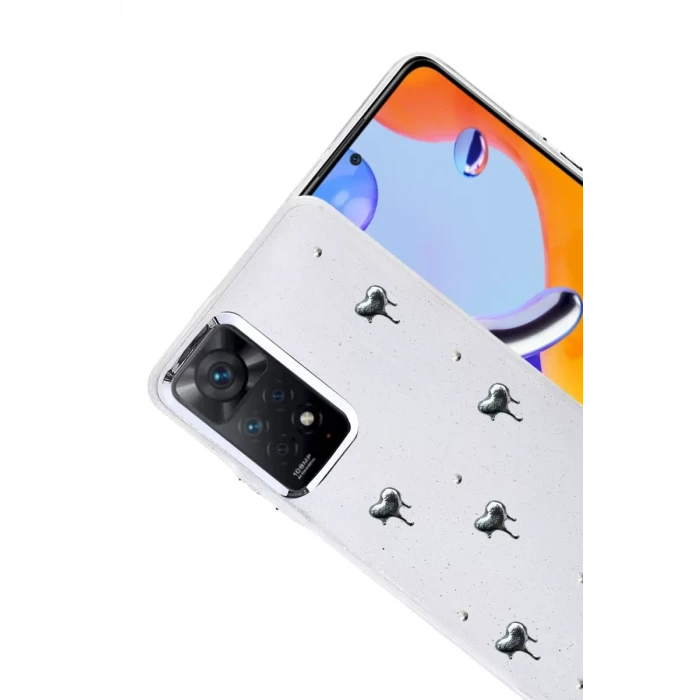 Newface Xiaomi Redmi Note 11 Pro Fiyonk Desenli Kapak - Desen 1