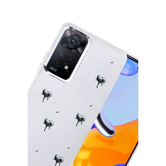 Newface Xiaomi Redmi Note 11 Pro Fiyonk Desenli Kapak - Desen 1