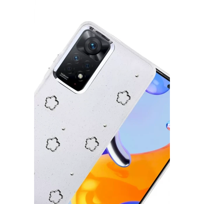Newface Xiaomi Redmi Note 11 Pro Fiyonk Desenli Kapak - Desen 2