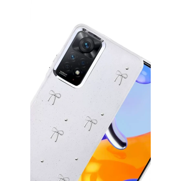 Newface Xiaomi Redmi Note 11 Pro Fiyonk Desenli Kapak - Desen 5