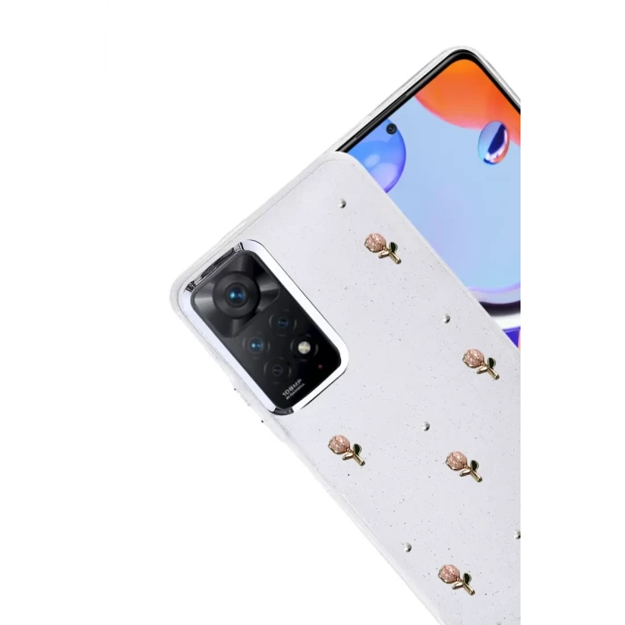 Newface Xiaomi Redmi Note 11 Pro Fiyonk Desenli Kapak - Desen 6