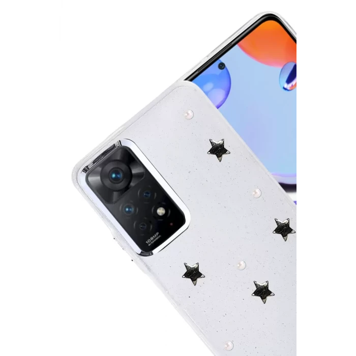 Newface Xiaomi Redmi Note 11 Pro Fiyonk Desenli Kapak - Desen 7