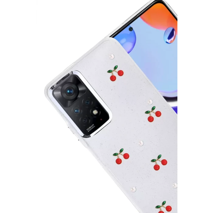 Newface Xiaomi Redmi Note 11 Pro Fiyonk Desenli Kapak - Desen 9